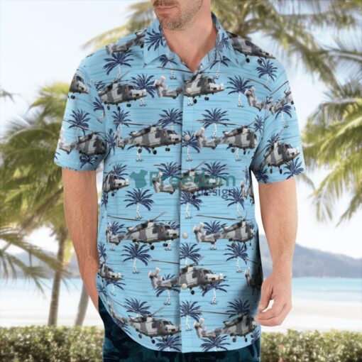 British Army AgustaWestland AW-159 Wildcat AH1 Hawaiian Shirt Beach Summer Shirt Product Photo 3