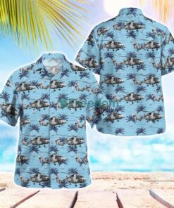 British Army AgustaWestland AW-159 Wildcat AH1 Hawaiian Shirt Beach Summer Shirt Product Photo 1