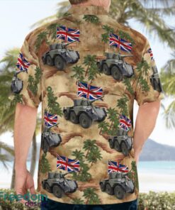 British Army Alvis Saladin 3D Summer Aloha Hawaiian Shirt Product Photo 2