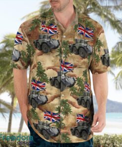 British Army Alvis Saladin 3D Summer Aloha Hawaiian Shirt Product Photo 4