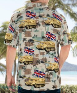 British Army AS-90 3D Summer Aloha Hawaiian Shirt Product Photo 2