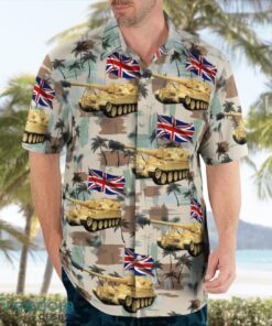 British Army AS-90 3D Summer Aloha Hawaiian Shirt Product Photo 4