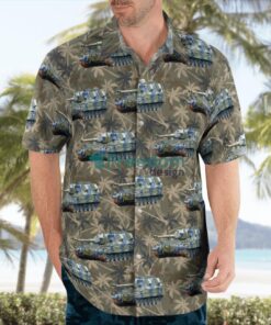 British Army AS90 155mm Self-propelled Gun Hawaiian Shirt Beach Summer Shirt Product Photo 3