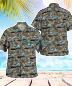 British Army AS90 155mm Self-propelled Gun Hawaiian Shirt Beach Summer Shirt