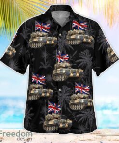 British Army FV107 Scimitar 3D Summer Aloha Hawaiian Shirt Product Photo 3