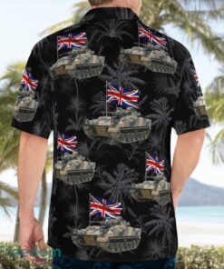 British Army FV510 Warrior Infantry Section Vehicle 3D Summer Aloha Hawaiian Shirt Product Photo 2