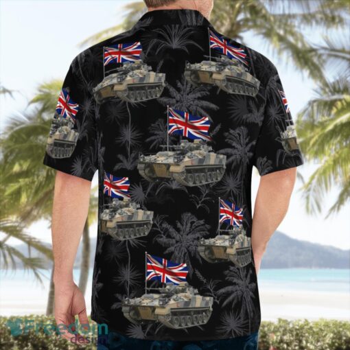 British Army FV510 Warrior Infantry Section Vehicle 3D Summer Aloha Hawaiian Shirt Product Photo 2