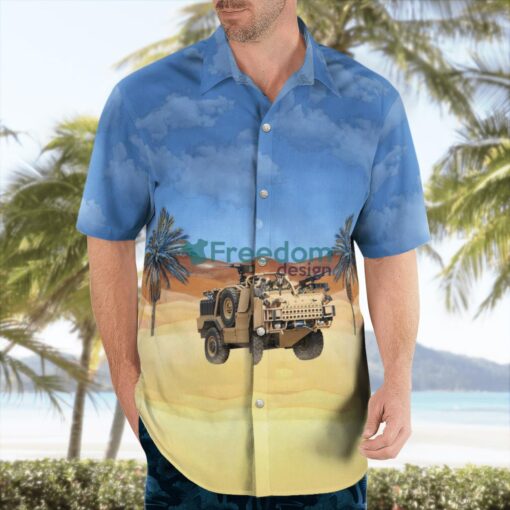 British Army Jackal 2 Hawaiian Shirt Beach Summer Shirt Product Photo 2