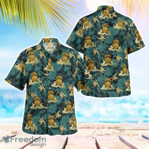 British Army Lancashire Fusiliers 3D Hawaiian Shirt Product Photo 1