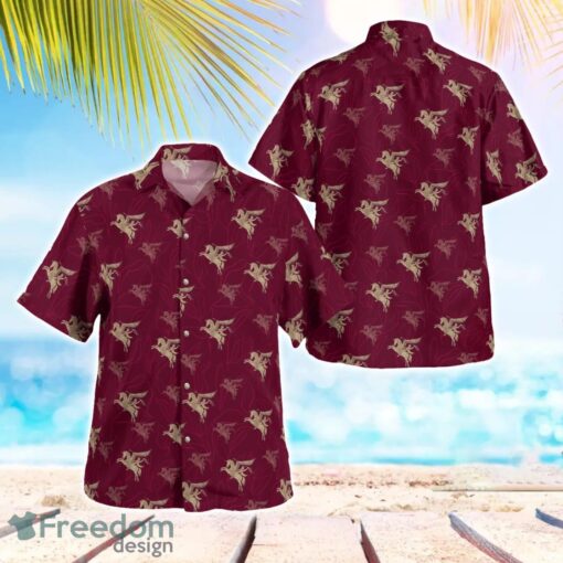 British Army Paras Airborne Forces Pegasus Summer Hawaiian Shirt Product Photo 1