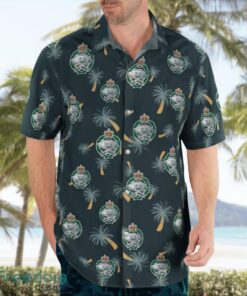 British Army Royal Tank Regiment Aloha Hawaiian Shirt Product Photo 3