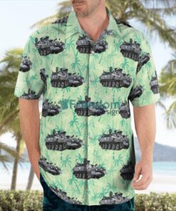 British Army Spartan Armoured Personnel Carrier Hawaiian Shirt Beach Summer Shirt Product Photo 2