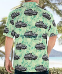 British Army Spartan Armoured Personnel Carrier Hawaiian Shirt Beach Summer Shirt Product Photo 3