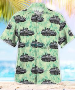 British Army Spartan Armoured Personnel Carrier Hawaiian Shirt Beach Summer Shirt Product Photo 1