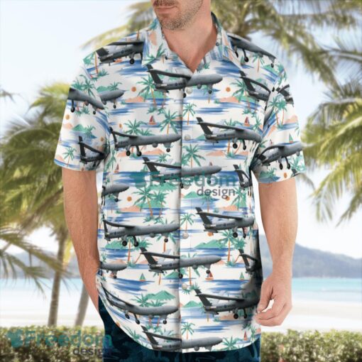 British Army Thales Watchkeeper WK450 Hawaiian Shirt Beach Summer Shirt Product Photo 3