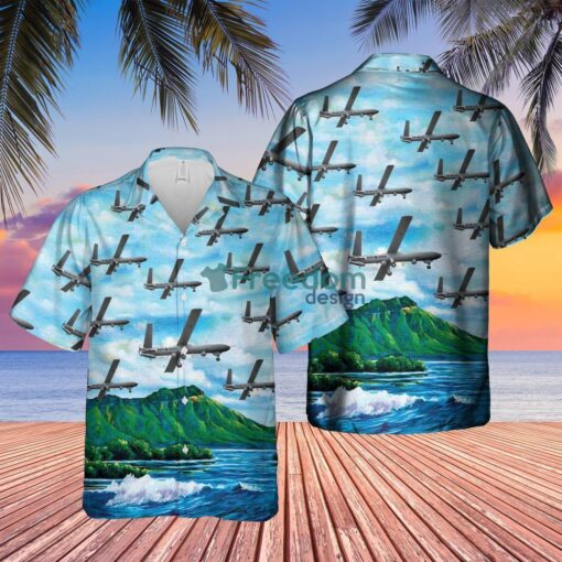 British Army Thales Watchkeeper WK450 Hawaiian Shirt For Men Women Product Photo 1