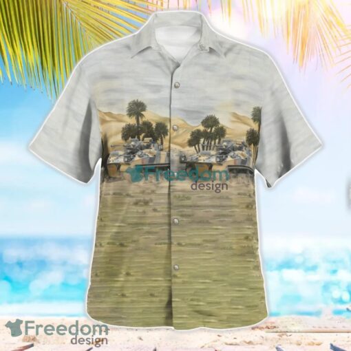 British Army Warrior Armoured Fighting Vehicle Hawaiian Shirt Beach Summer Shirt Product Photo 2