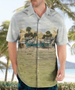 British Army Warrior Armoured Fighting Vehicle Hawaiian Shirt Beach Summer Shirt Product Photo 3