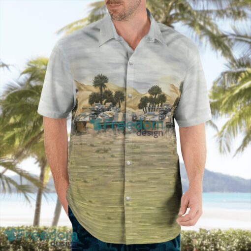 British Army Warrior Armoured Fighting Vehicle Hawaiian Shirt Beach Summer Shirt Product Photo 3