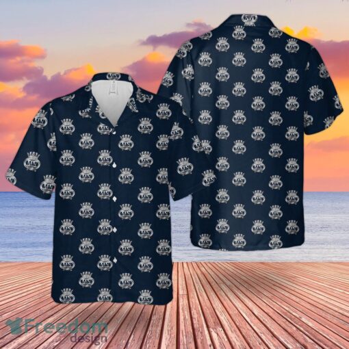 British Merchant Navy Summer Hawaiian Shirt Product Photo 1