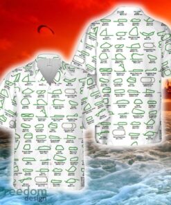 British Racecourses 2024 Horse Racing Hawaiian Shirt
