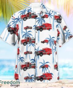 Brookfield Volunteer Fire Company, CT Hawaiian Shirt Beach Summer Shirt Product Photo 3