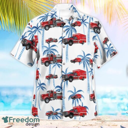 Brookfield Volunteer Fire Company, CT Hawaiian Shirt Beach Summer Shirt Product Photo 3