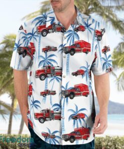 Brookfield Volunteer Fire Company, CT Hawaiian Shirt Beach Summer Shirt Product Photo 4