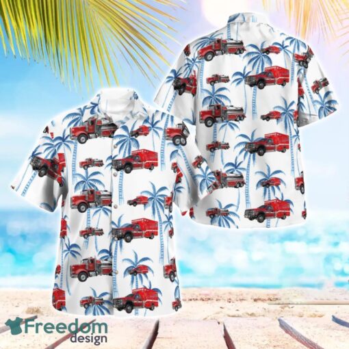 Brookfield Volunteer Fire Company, CT Hawaiian Shirt Beach Summer Shirt Product Photo 1