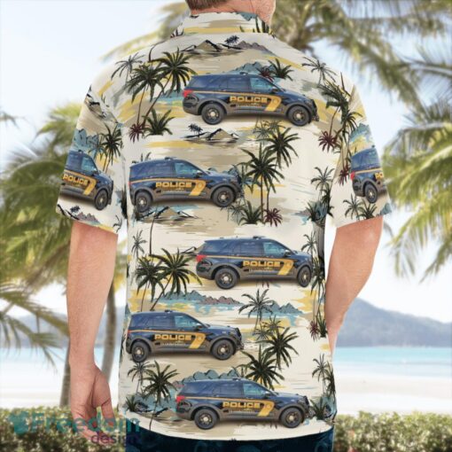 Brookhaven GA Police 3D Summer Aloha Hawaiian Shirt Product Photo 2