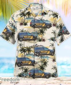 Brookhaven GA Police 3D Summer Aloha Hawaiian Shirt Product Photo 3