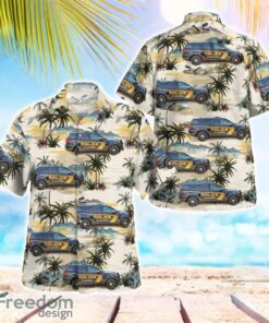 Brookhaven GA Police 3D Summer Aloha Hawaiian Shirt