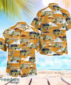 Brooksville, Hernando County, Florida, Hernando County Fire & Emergency Services Summer Hawaiian Shirt For Men Women