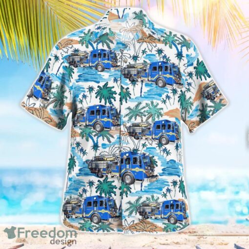 Broughton Vol. Fire Department - South Park Twp. 3D Summer Aloha Hawaiian Shirt Product Photo 3