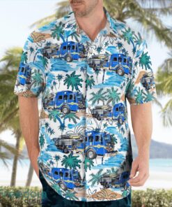 Broughton Vol. Fire Department - South Park Twp. 3D Summer Aloha Hawaiian Shirt Product Photo 4