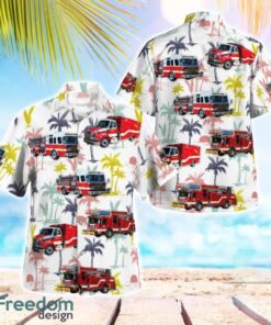 Broward County, Florida, Lauderhill Fire Department Beach Hawaiian Shirt