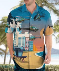 Broward County Sheriff AS350, N783BC Helicopter Beach Hawaiian Shirt Summer Gift Product Photo 3