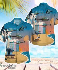 Broward County Sheriff AS350, N783BC Helicopter Beach Hawaiian Shirt Summer Gift