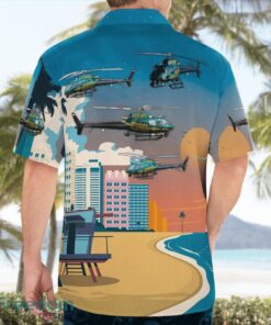 Broward County Sheriff AS350, N783BC Helicopter Beach Hawaiian Shirt Summer Gift Product Photo 4