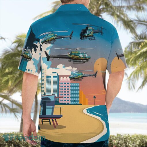 Broward County Sheriff AS350, N783BC Helicopter Beach Hawaiian Shirt Summer Gift Product Photo 4