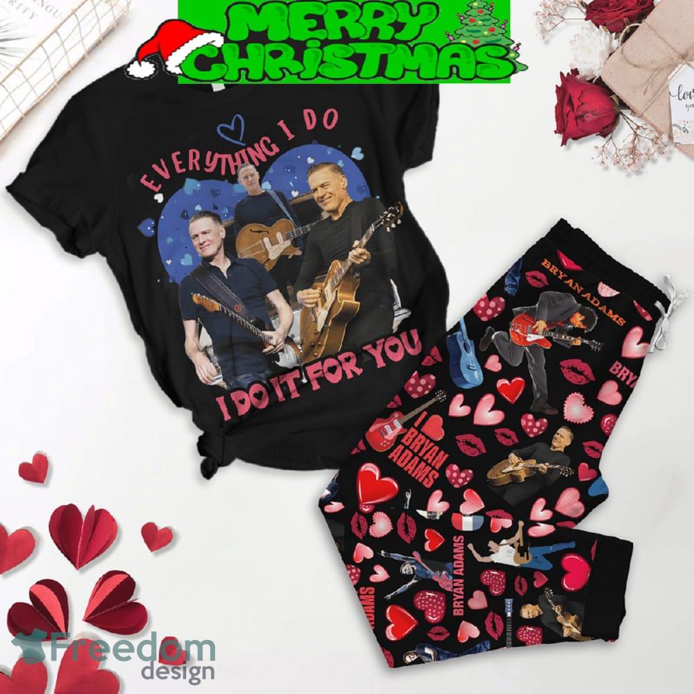 Bryan Adams Do It For Valentine Fleece Pajamas Set Men Women For Fans image Bryan Adams Do It For Valentine Fleece Pajamas Set Men Women For Fans - Bryan Adams Do It For Valentine Fleece Pajamas Set-1