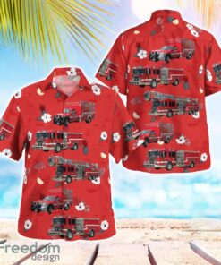 Bryan, Brazos County, Texas, Bryan Fire Department Aloha Hawaiian Shirt