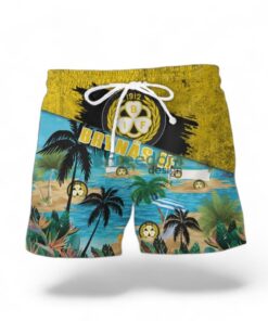 Brynas If Logo Combo Hawaiian Shirt And Short Trending Summer For Fans Product Photo 2