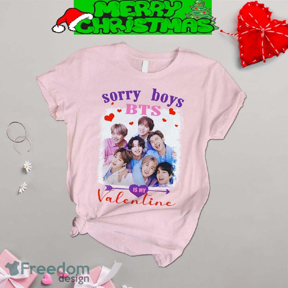BTS Is My Valentine Fleece Pajamas Set Gift Family image BTS Is My Valentine Fleece Pajamas Set Gift Family - BTS Is My Valentine Fleece Pajamas Set-2