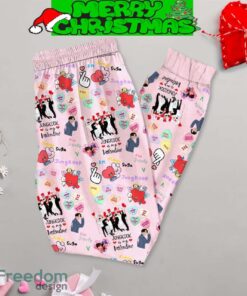 BTS Is My Valentine Fleece Pajamas Set Gift Family image BTS Is My Valentine Fleece Pajamas Set Gift Family - BTS Is My Valentine Fleece Pajamas Set-3