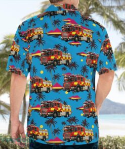 Buckinghamshire Fire and Rescue Service Summer Hawaiian Shirt Product Photo 2