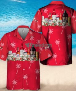 Budweiser Tropical Liquor Paradise Tropical Aloha Hawaiian Shirt