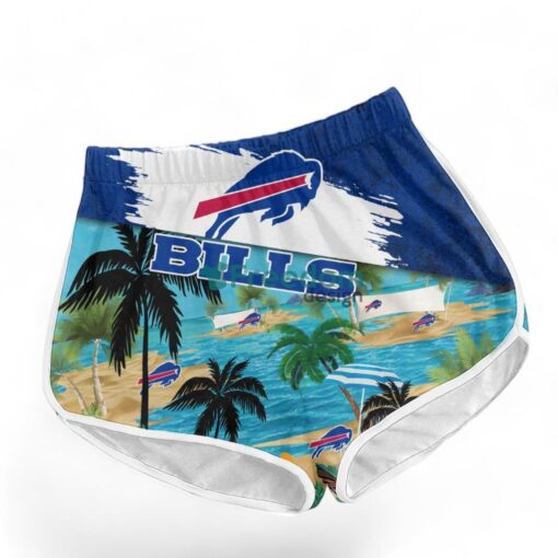 Buffalo Bills Logo Combo Hawaiian Shirt And Short Trending Summer For Fans Product Photo 3