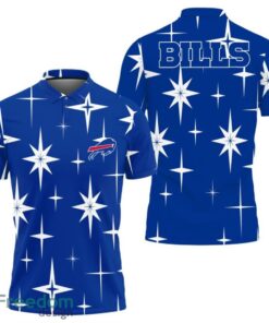Buffalo Bills Sparkle Pattern Polo Shirt