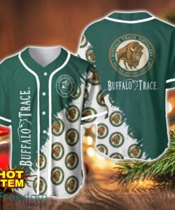 Buffalo Trace Whiskey Logo Printed Baseball Jersey Shirt For Men And Women